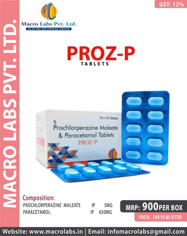 Prochlorperazine Maleate Paracetamol Tablet