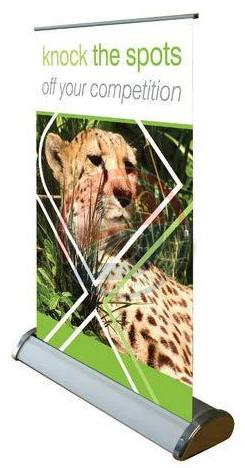 Acrylic Polished Roll Up Standee