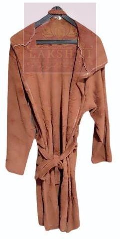 Luxury Cotton Brown Spa Bathrobe