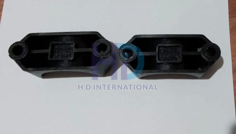 Plastic Double Bolt Cable Cleats