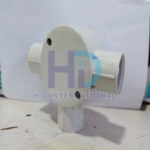 PVC Three Way White Junction Box