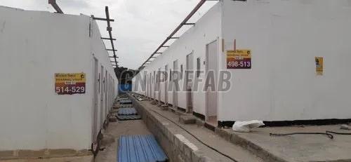 Cement PUF Panel Portable Cabin