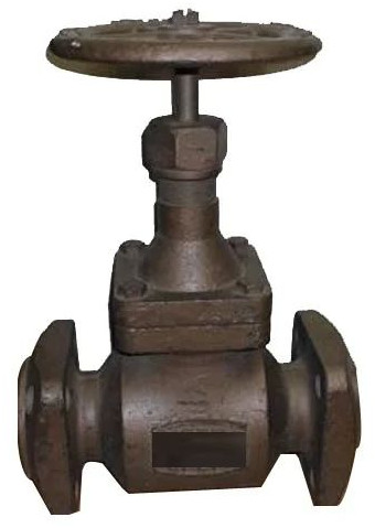 Coated Cast Iron Ammonia Valve, Color : Brown for Gas Fitting