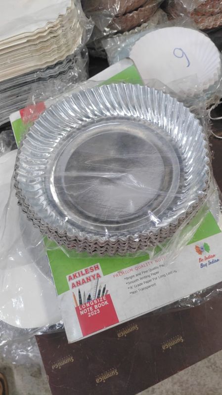 Silver Paper Plates