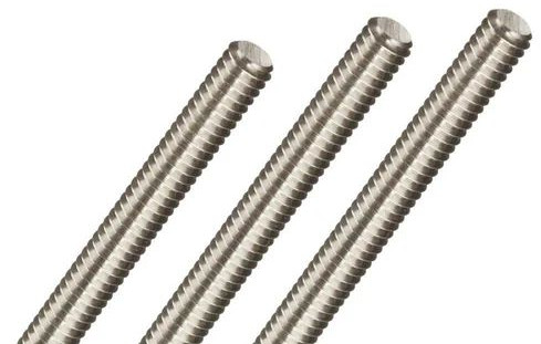 Polished. 16 Mm Stainless Steel Threaded Rod, Color : Silver