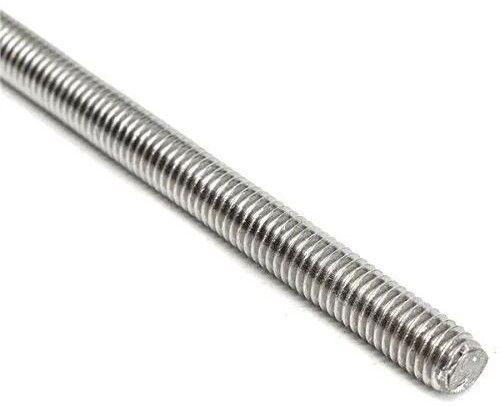 Polished. 6 Mm Stainless Steel Threaded Rod, Color : Silver