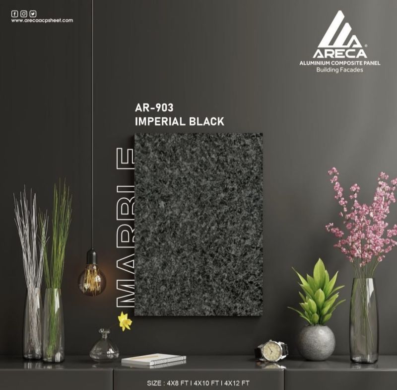 Imperial Black Marble Aluminum Composite Panel