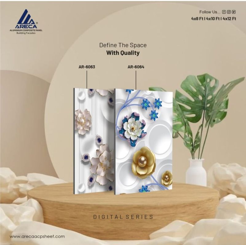 PRINTED WHITE BACKGROUND  ACP SHEET