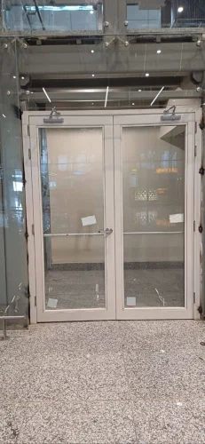 Metal Glass Fire Door