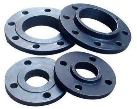 Black Mild Steel Round Flange