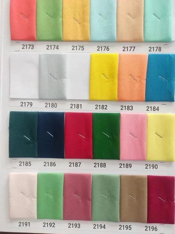 Multicolor Butter Crepe Fabric