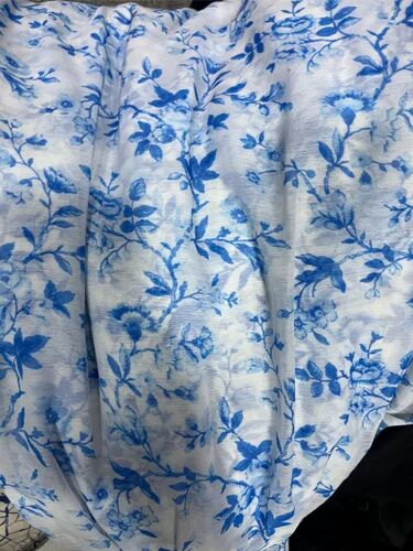 Printed Georgette Butta Fabric