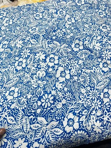 Printed Crepe Fabric