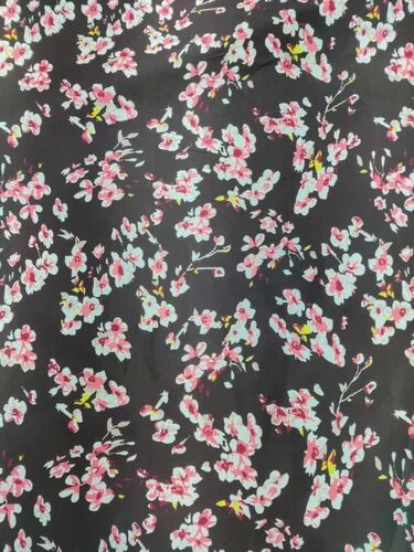 Printed Micro Crepe Fabric