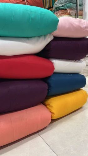 Plain Rayon Fabric, Color : Multicolor, Packaging Type : Roll