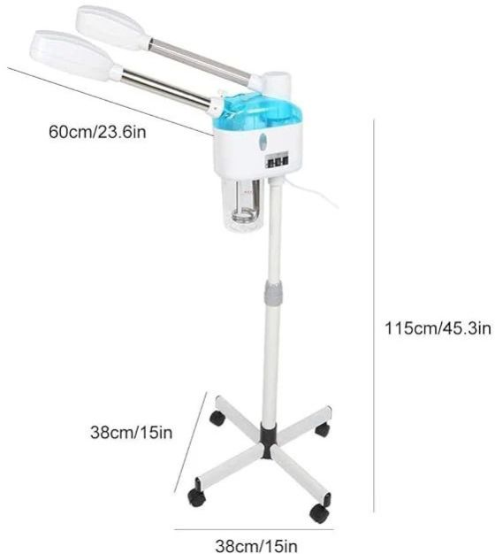 Welocity Professioanl 2 in 1 Hot & Cold Facial Steamer Machine