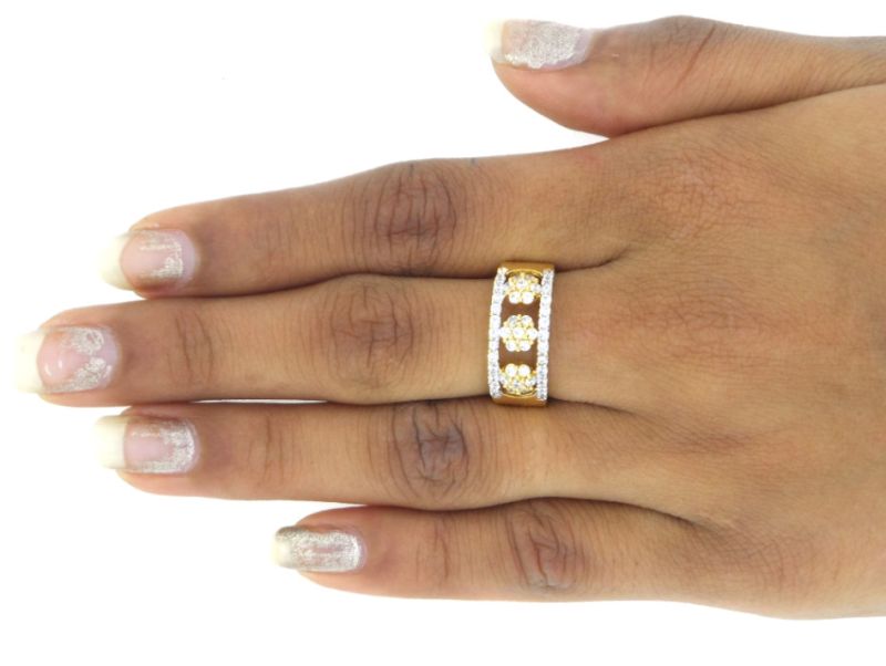 Cubic Zirconia Round RING