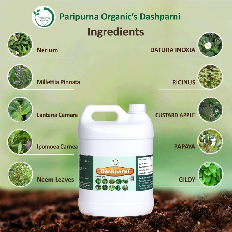 5 Litre Paripurn Dashparni Ark Liquid Fertilizer