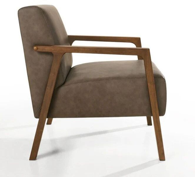 Recessed Wide Armchair