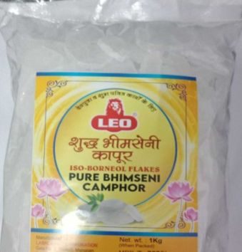 LEO Bhimseni Camphor Pouch 1000gm- Bhimseni Kapoor
