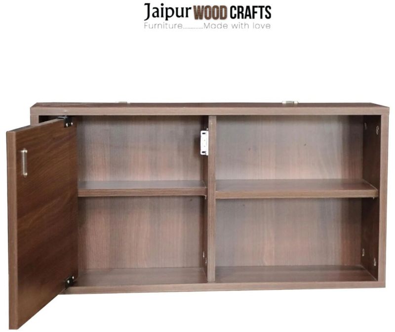 Cluster Wall Mount Kitchen Cabinet in Dark Acazia Colour