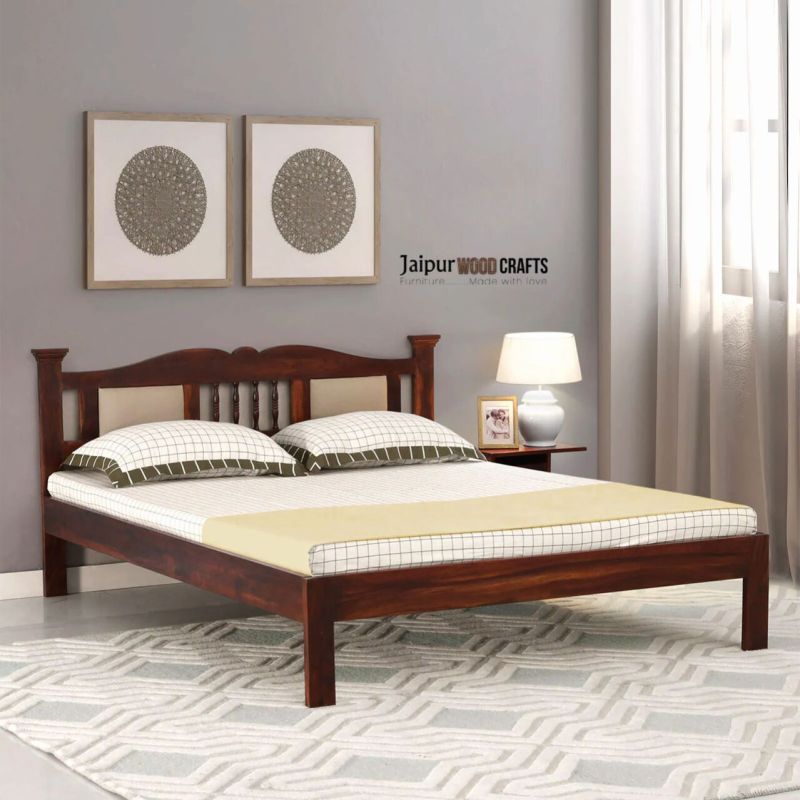 Uttara Sheesham Wood Queen Size Bed