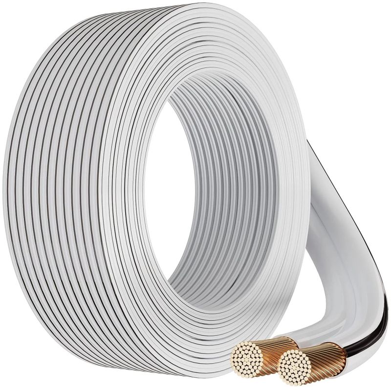 FEDUS 16 Gauge/awg Speaker Wire Oxygen-Free Copper 2 Conductors Audio Speaker Cable