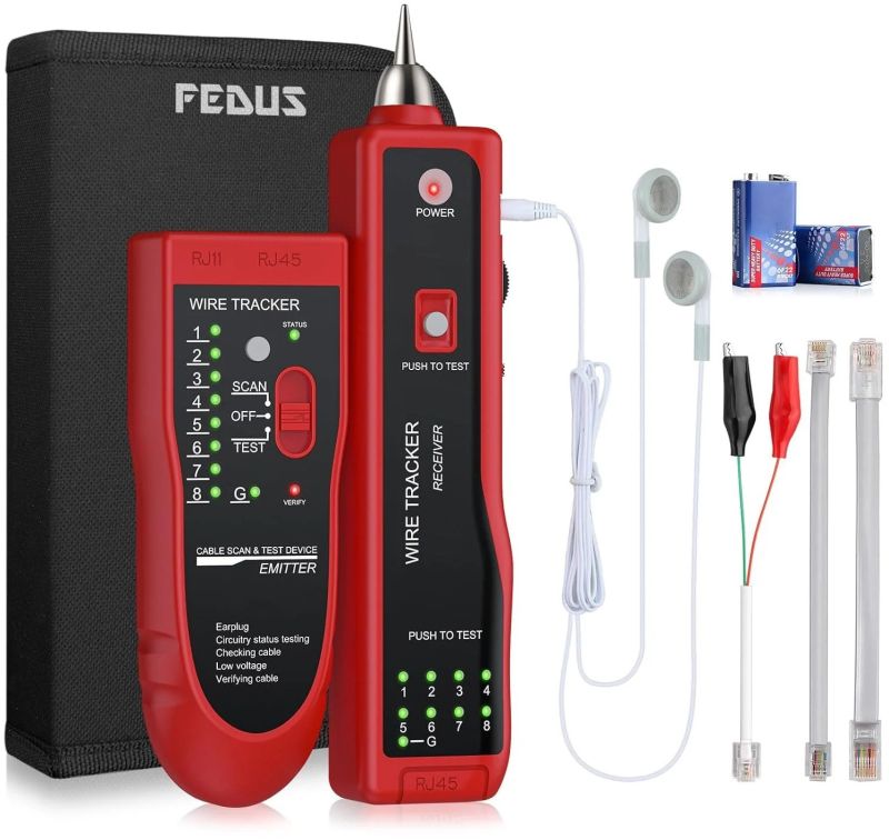 Fedus Wire Tracker LAN Network Cable Tracer