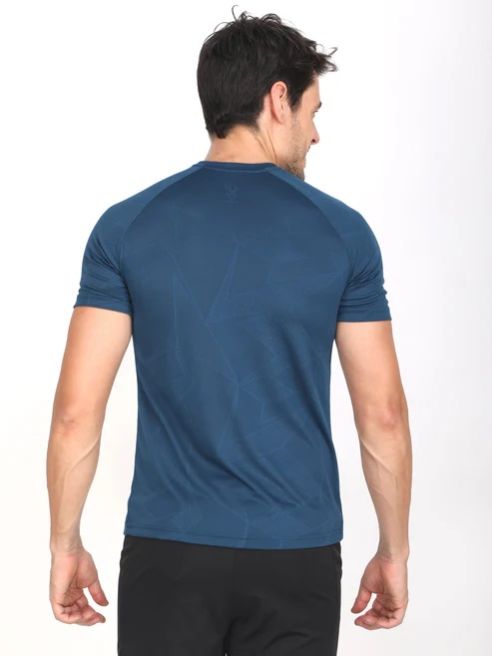 Solid Blue Mens T-shirt