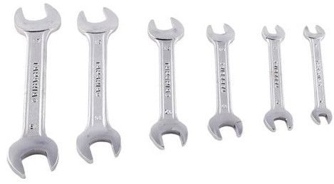 Cast Iron Taparia Double Ended Spanner Set
