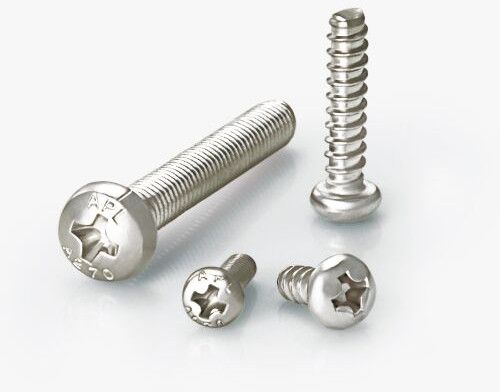 Coated Round Cross Recessed Raised Cheese Head Screws