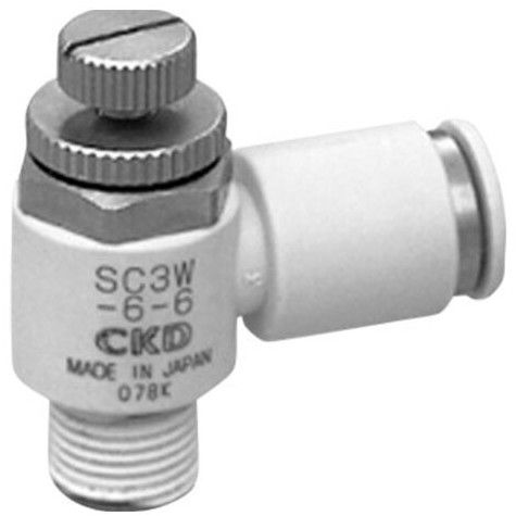 Stainless Steel Flow Control Valve, Color : Silver