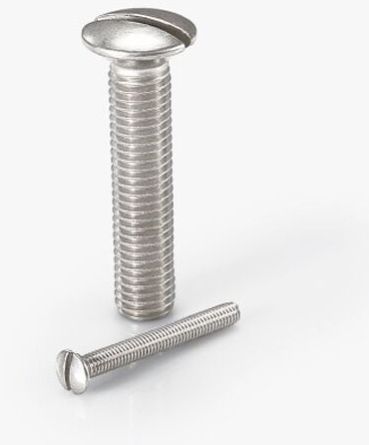 Stainless Steel Round Slotted Raised Countersunk Head Screws