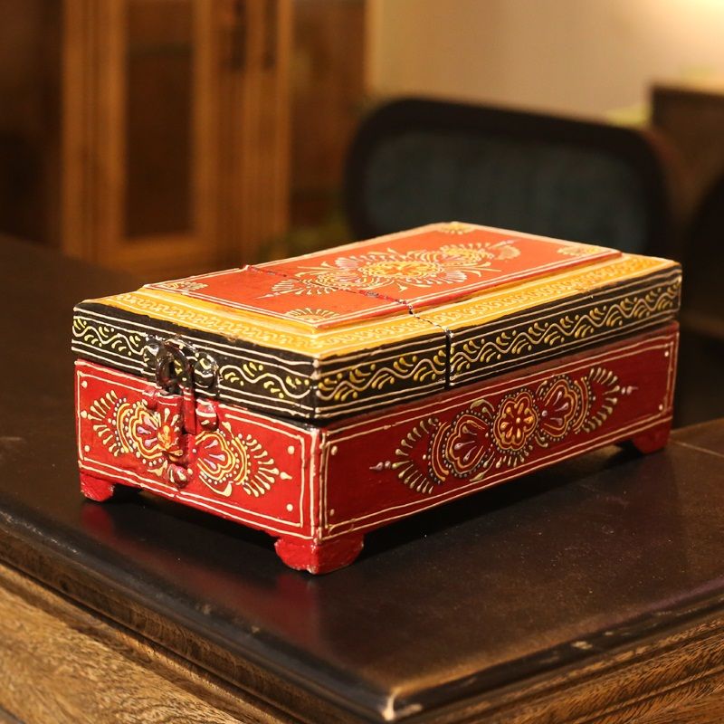 Wooden Decorative Vanity Box