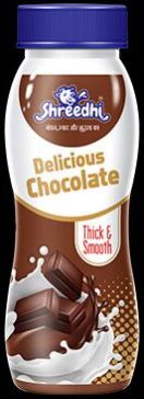 Shreedhi Flavoured Milk – Chocolate, Color : Brown
