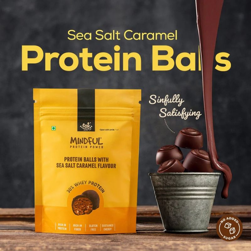 Sea Salt Caramel Protein Truffles