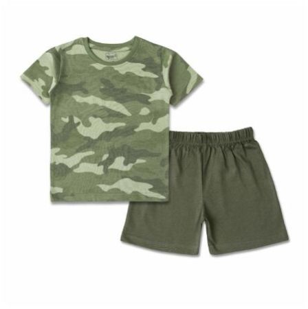 100% Cotton Single Jersey Boys T-Shirt & Shorts Set