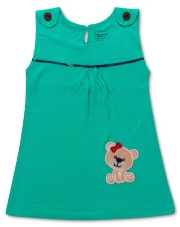 Girls Frock Green