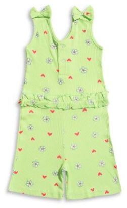 Playful Green Jumpsuit for Girls