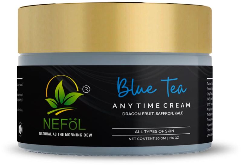 Anytime Cream With Blue Tea, Yellow Dragon Fruit