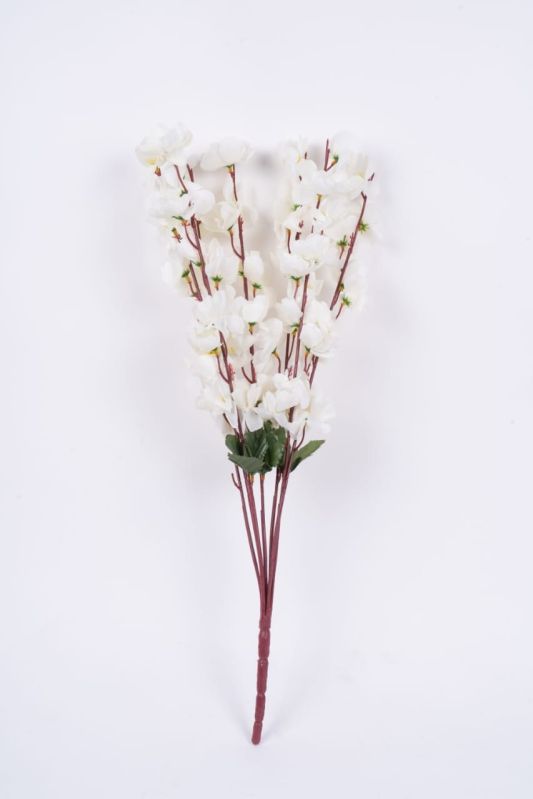 Artificial Cherry Blossom Flowers Bunch for Home Decoration