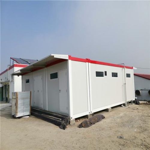 Polished Aluminium Portable Temporary Office Cabin Customized