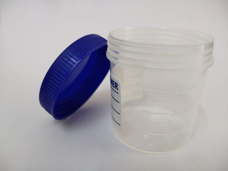 Sterile Plastic Urine Sample Container with Secure Lid &AMP;ndash; Medical &AMP;AMP; Laboratory Use