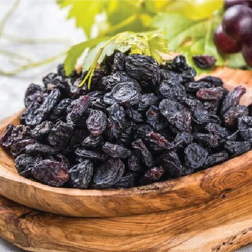 black raisins