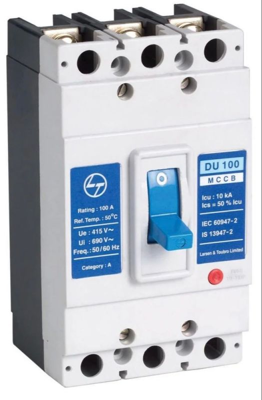 DU100 L&t 3 Pole MCCB Switch