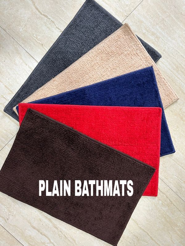Plain Bathroom Mat