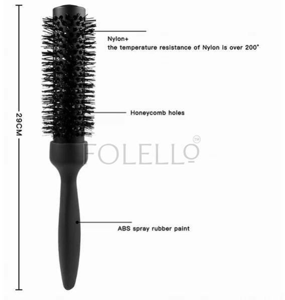 FX-9832 65mm Ceramic Hair Brush