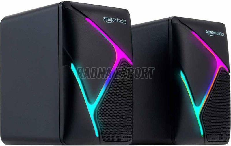 Amazon Basics 2 X 3w Multimedia Pc Gaming Speaker