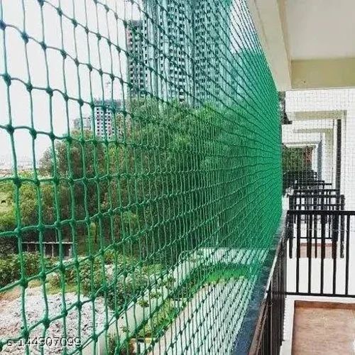 Monofilament Mesh Anti Bird Safety Net, Color : Green