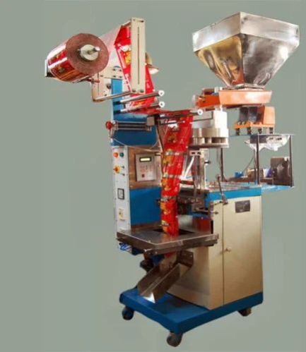 Automatic Electric Mild Steel Kurkure Packing Machine, Color : Silver